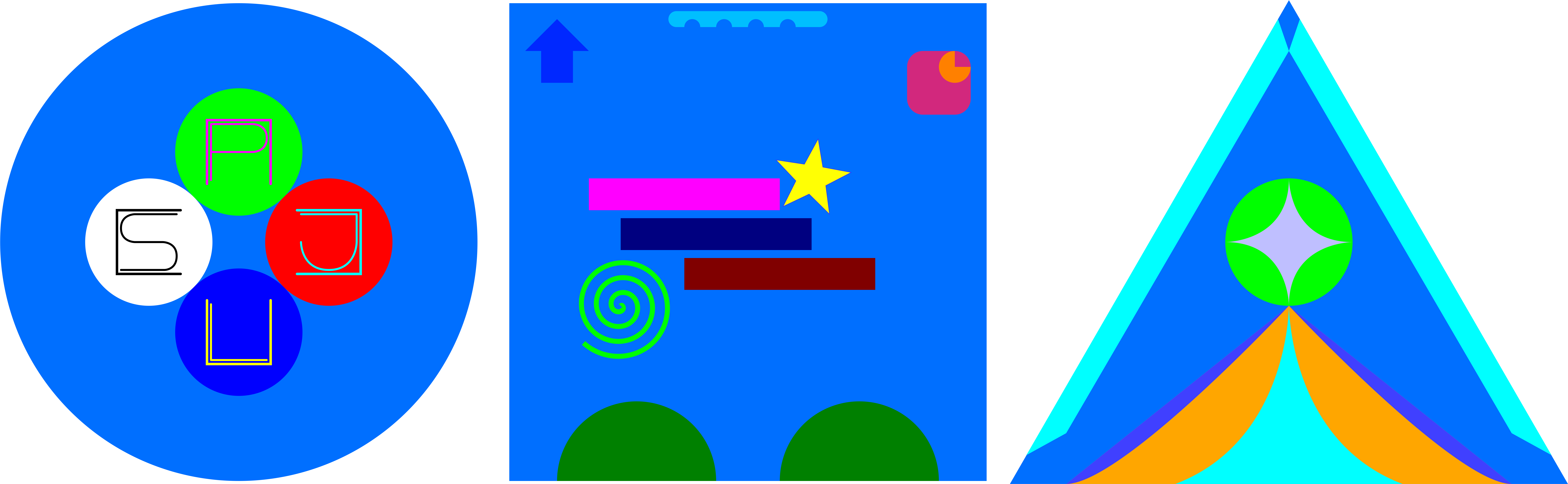 Circle Clipart (10000x3200), Png Download