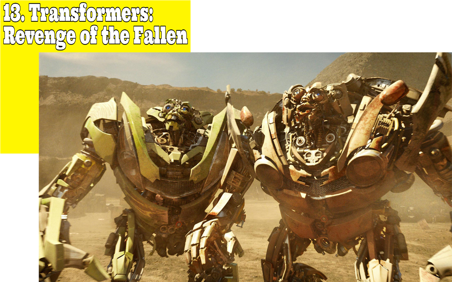 13) "transformers: Revenge Of The Fallen" (2009): From - Transformers 2 Clipart (1600x900), Png Download