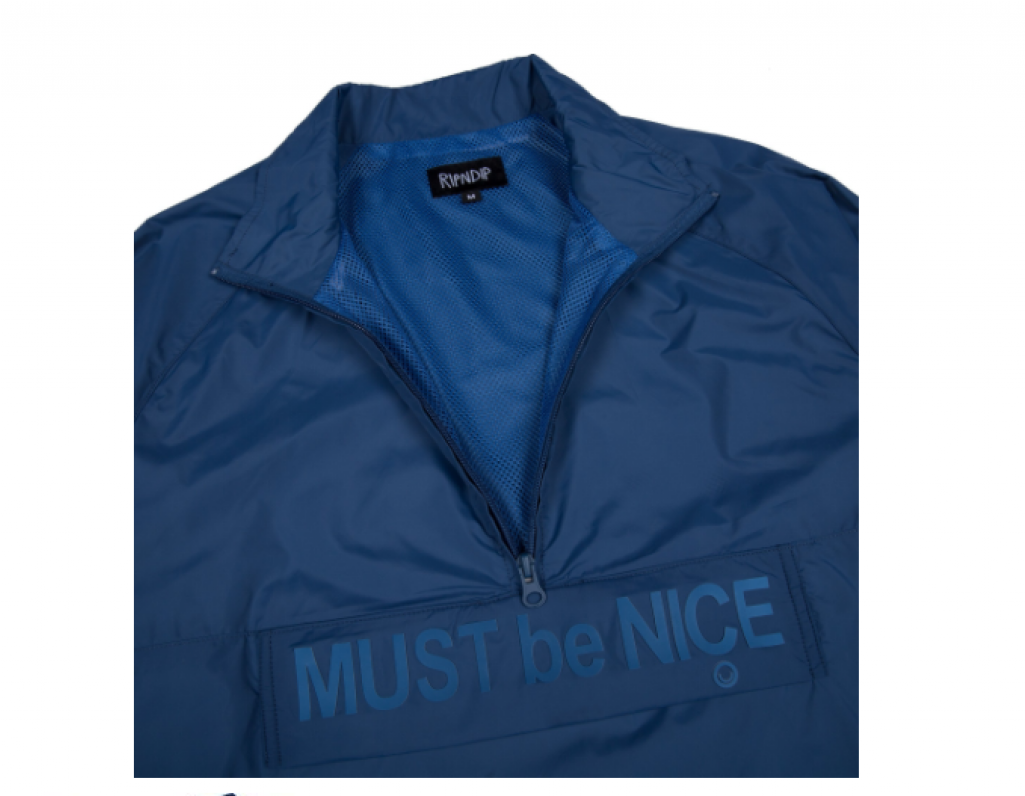 Must Be Nice Ripndip Half Zip Anorak Jacket - Pocket Clipart (1024x1024), Png Download