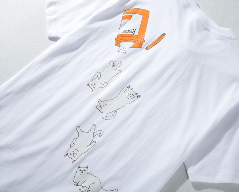 Ripndip Pills T-shirt - Polo Shirt Clipart (800x800), Png Download
