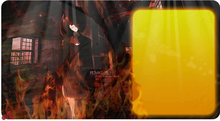 Misaki Mei - Darkness Clipart (899x495), Png Download