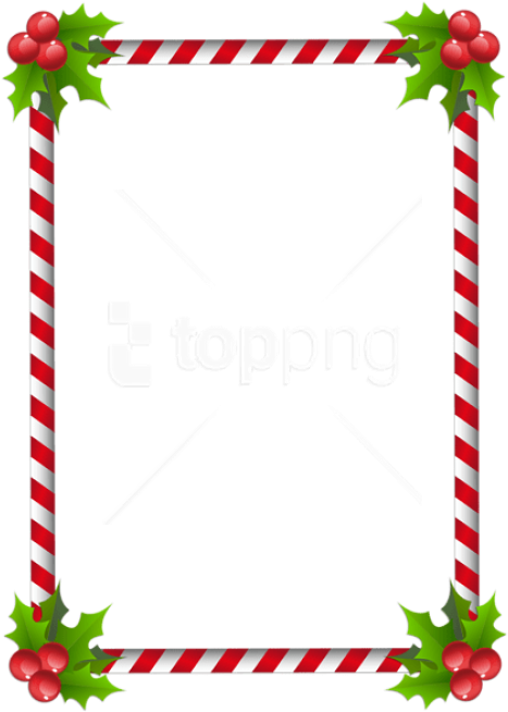 Free Png Christmas Transparent Classic Frame Border - Clip Art Christmas Border Design (480x669), Png Download