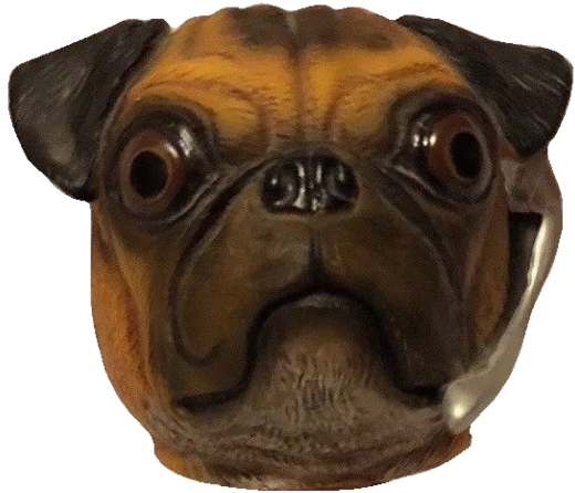 Pug Clipart (600x517), Png Download