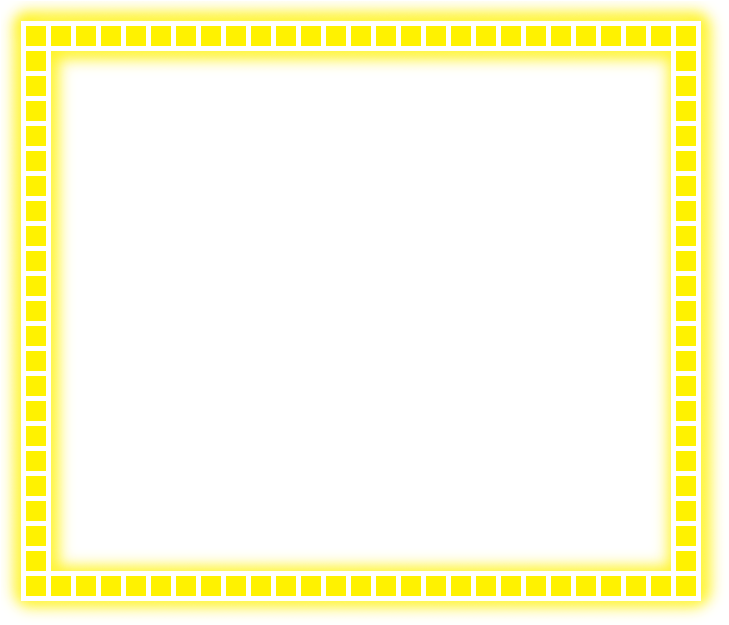 #neon #freetoedit #square #yellow #kare #frame #border - Slope Clipart (740x640), Png Download
