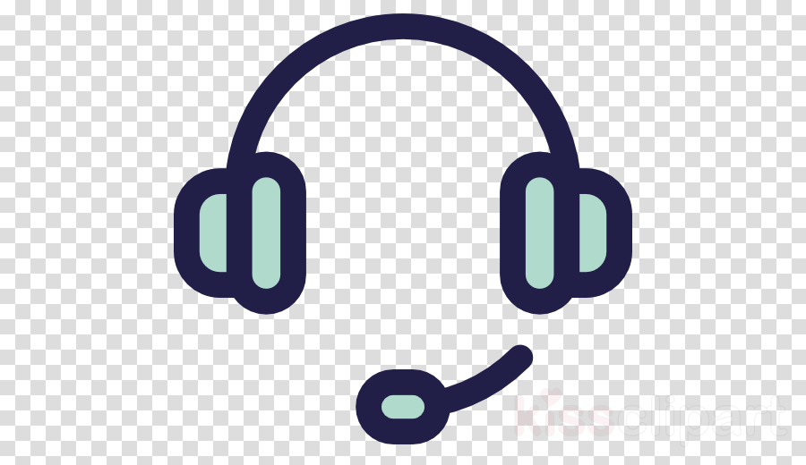 Headset Png Clipart Headphones Microphone Headset - Transparent Spotify Logo Black (900x520), Png Download