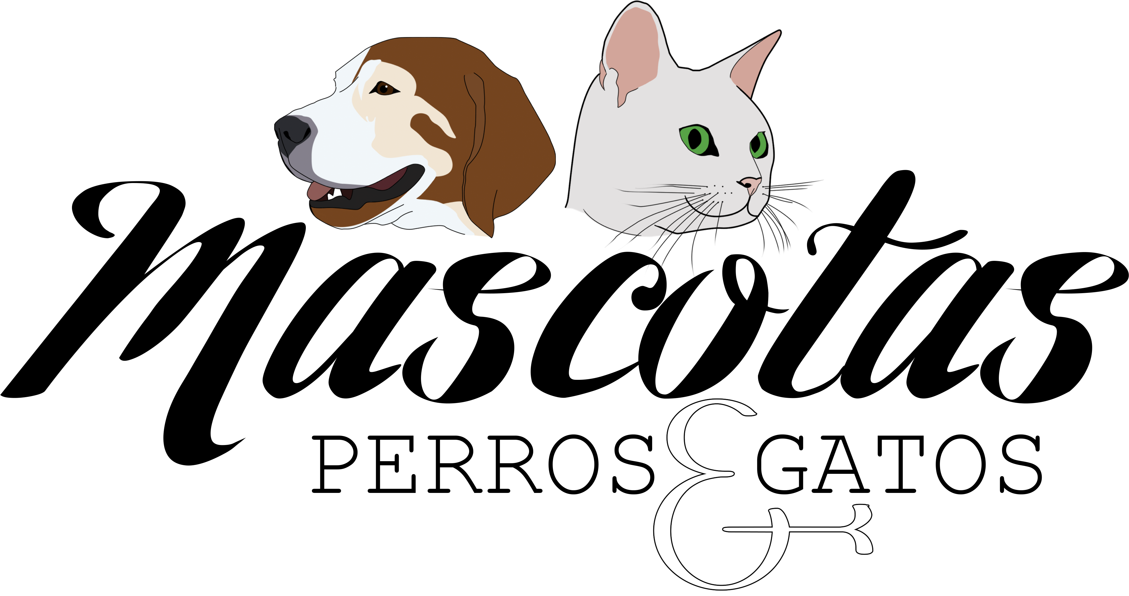 Mascotas, Perros & Gatos - Domestic Short-haired Cat Clipart (3843x2029), Png Download