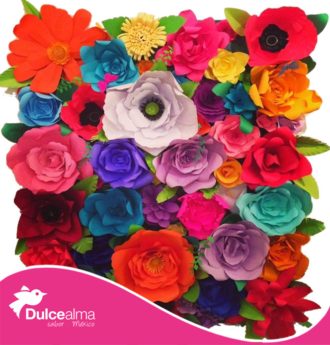 Flores Siempre Habrá Para Quien Quiera Verlas - Decoraciones Para Cumpleaños De Frida Kahlo Clipart (664x694), Png Download