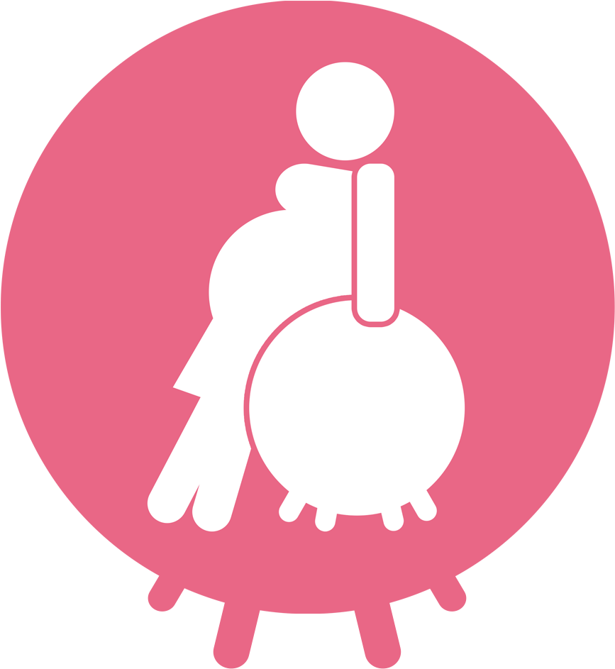 Bump You Baby Pregnancy Icon - Baby Bump Icon Clipart (1391x1306), Png Download