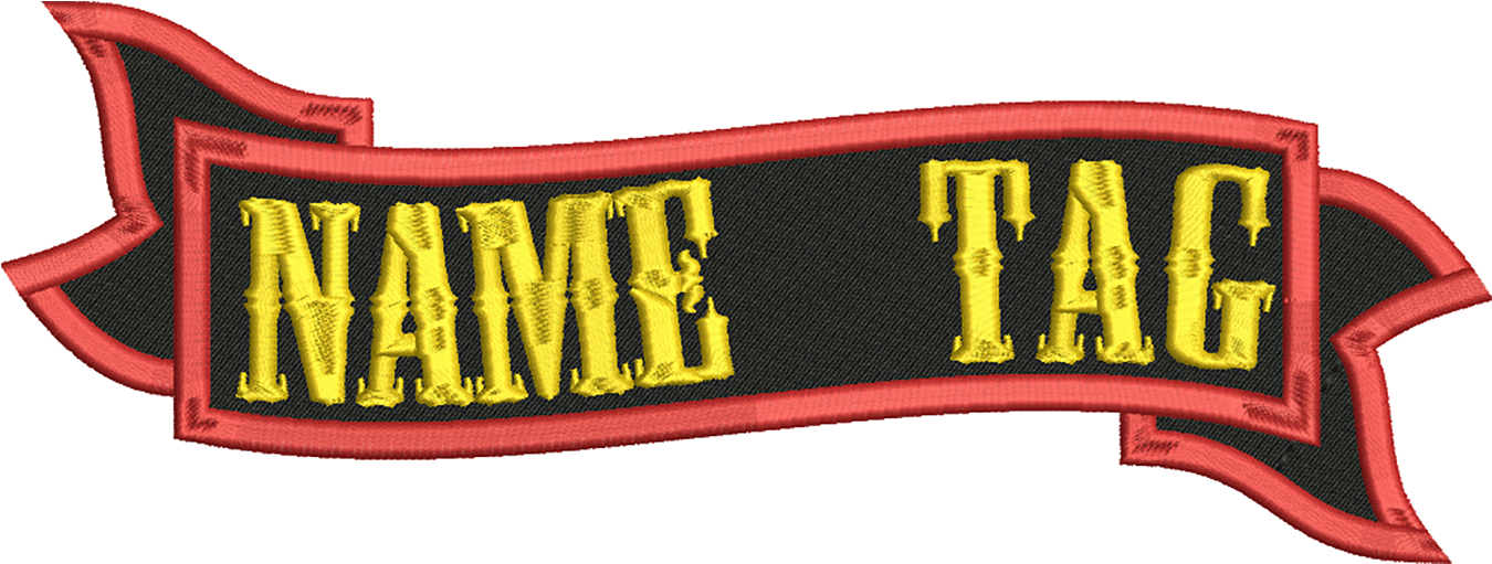 Name Tag Banner Clipart (1500x1500), Png Download