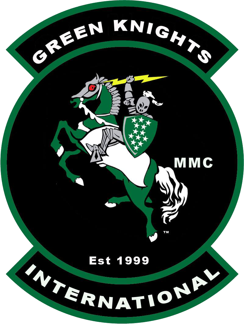 International Patch - Green Knights Motorcycle Club Clipart (797x1056), Png Download