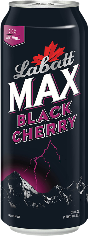 Labatt Max Black Cherry - Labatt Blue Clipart (400x906), Png Download