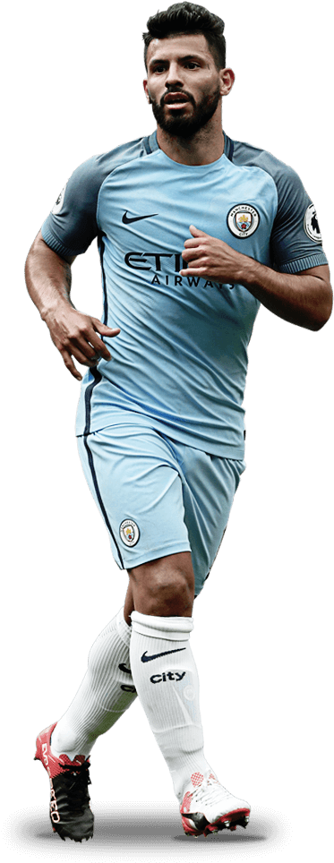 Sergio Agüero Manuel Neuer, Paul Pogba, Gareth Bale, - Sergio Leonel Kun Agüero Png Clipart (460x1120), Png Download