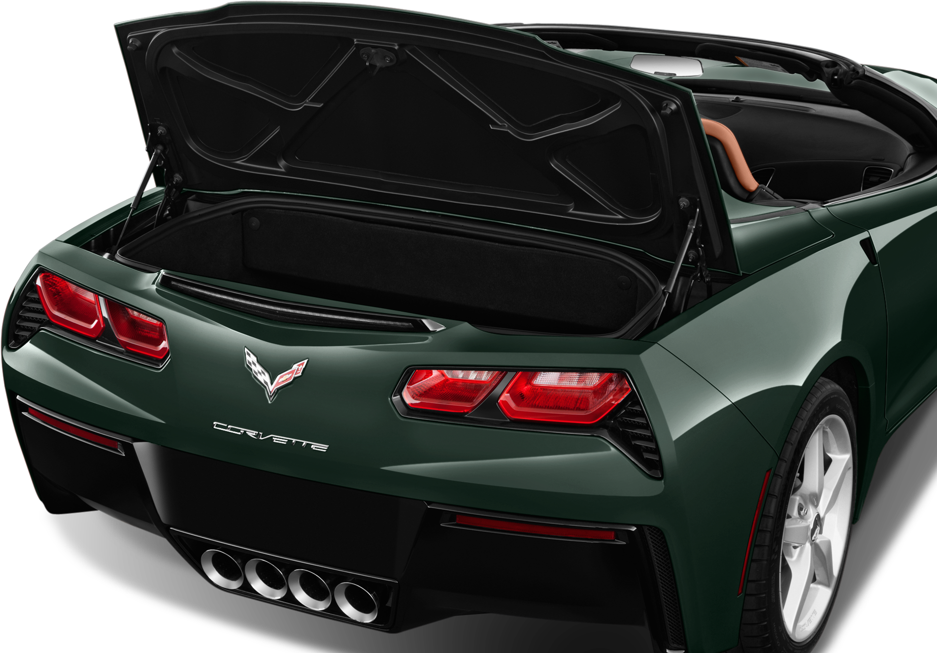 50 - - 2017 Corvette Convertible Trunk Clipart (2048x1360), Png Download