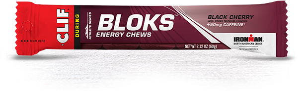 Black Cherry Flavor - Clif Bloks Clipart (625x510), Png Download