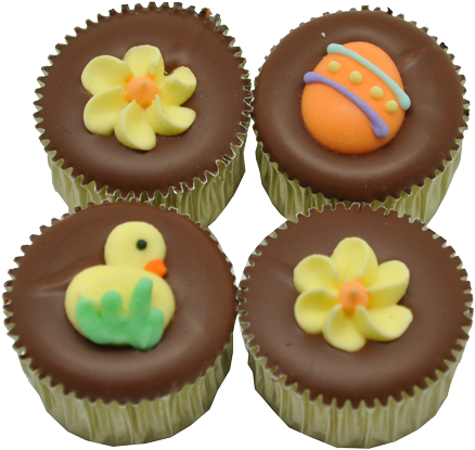 Easter Candy Cups 4 Pack - Cupcake Clipart (1000x664), Png Download
