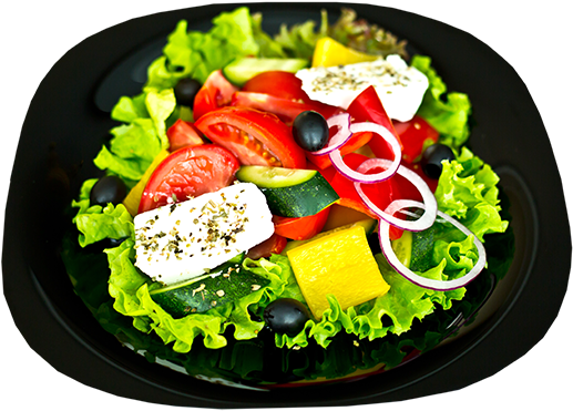Greek Salad - Spinach Salad Clipart (700x467), Png Download