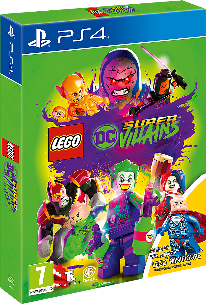 Lego Dc Super Villains Ps4 Clipart (1000x1000), Png Download