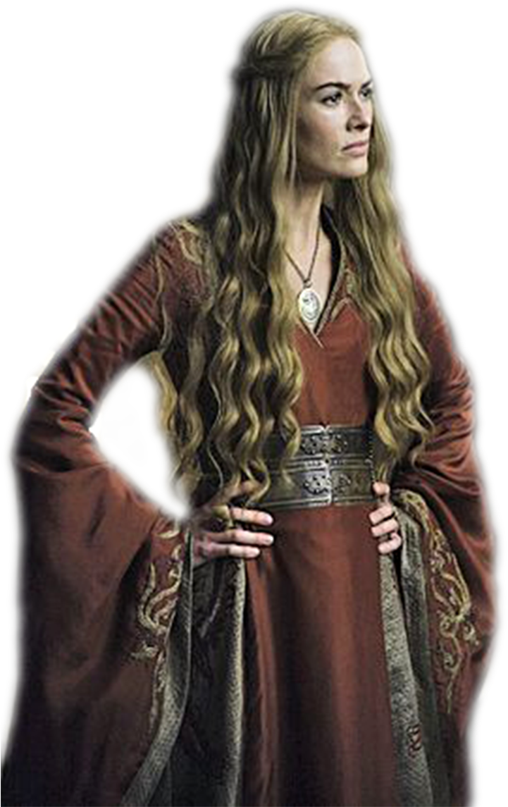 Cersei Cersei Lannister Costume, Cercei Lannister, - Game Of Thrones Dress Clipart (800x1200), Png Download