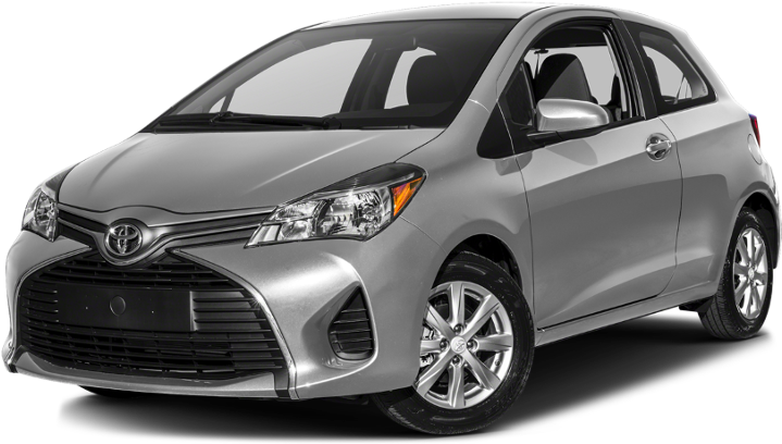 2017 Toyota Yaris - Toyota Yaris Silber 2017 Clipart (1024x539), Png Download