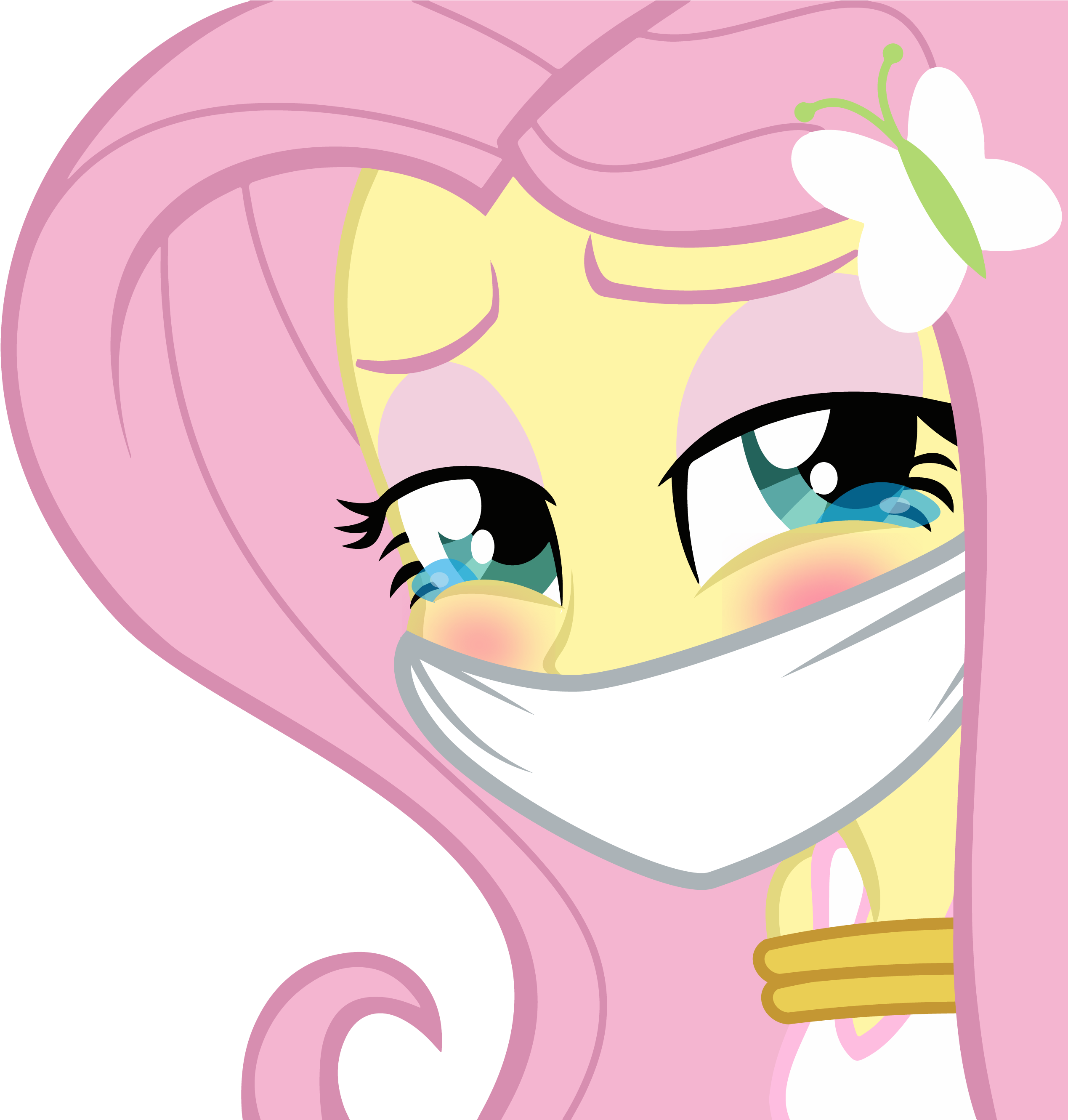 Euphoriapony, Bedroom Eyes, Blushing, Bondage, Bound, - Cartoon Clipart (2560x2662), Png Download