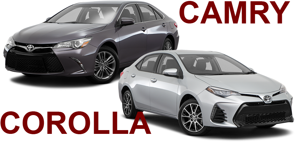 Toyota Camry And Toyota Corolla - Your Going To Be A Auntie Clipart (960x476), Png Download