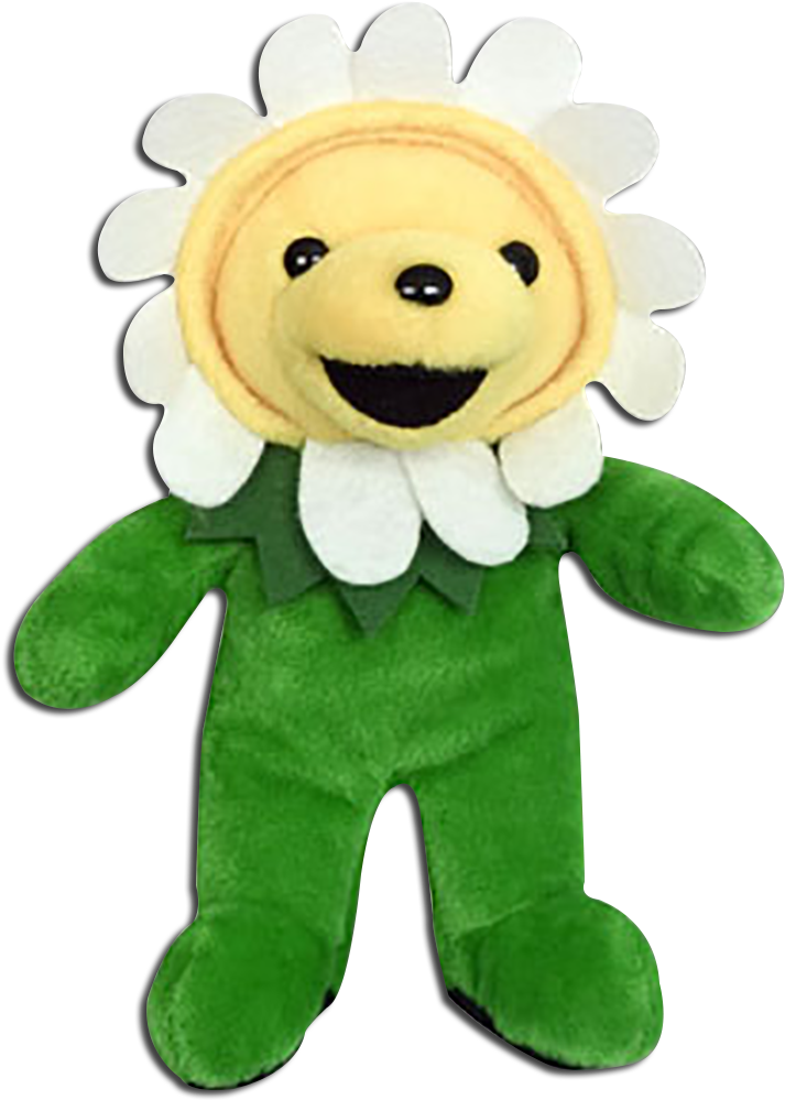 Grateful Dead Flower Power Bean Bear - Stuffed Toy Clipart (713x999), Png Download