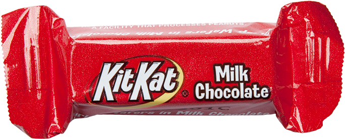 Kit Kat Milk Chocolate Miniatures - Cylinder Clipart (709x473), Png Download