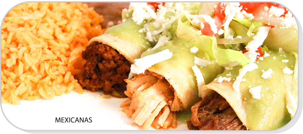 Enchiladas Mexicanas - Spanish Rice Clipart (1029x457), Png Download