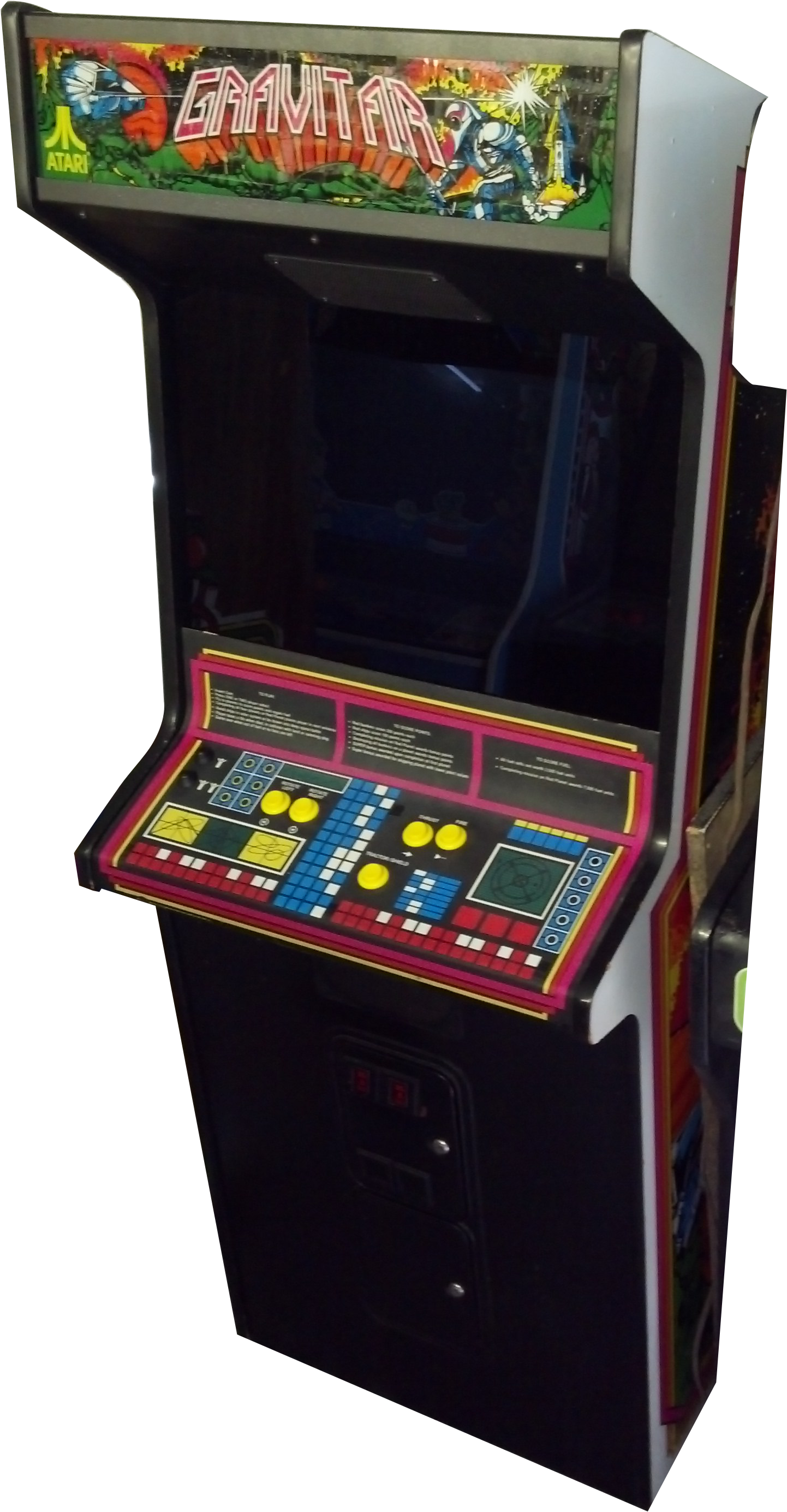 Security - Video Game Arcade Cabinet Clipart (1840x3264), Png Download