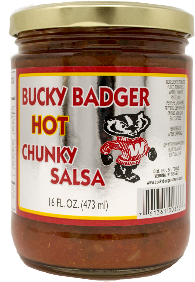 Bucky Badger Hot Salsa - Chocolate Spread Clipart (1000x1000), Png Download