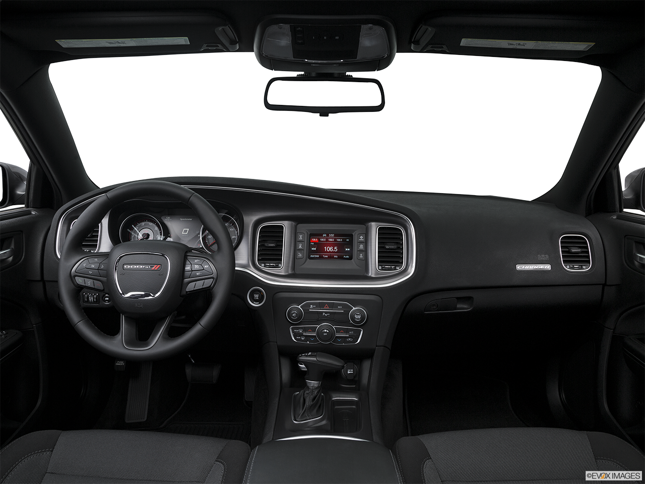 Interior View Of 2016 Dodge Charger In Athens - 2014 Black Audi Q5 Clipart (1280x960), Png Download