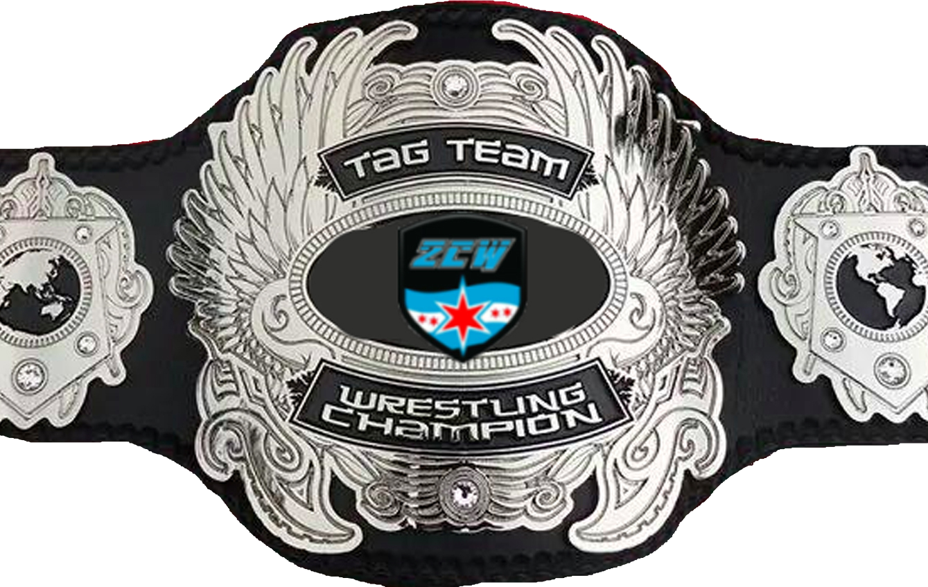 Belts 2cw Tag Team Championship01 - All Tag Team Wrestling Belts Clipart (1339x847), Png Download