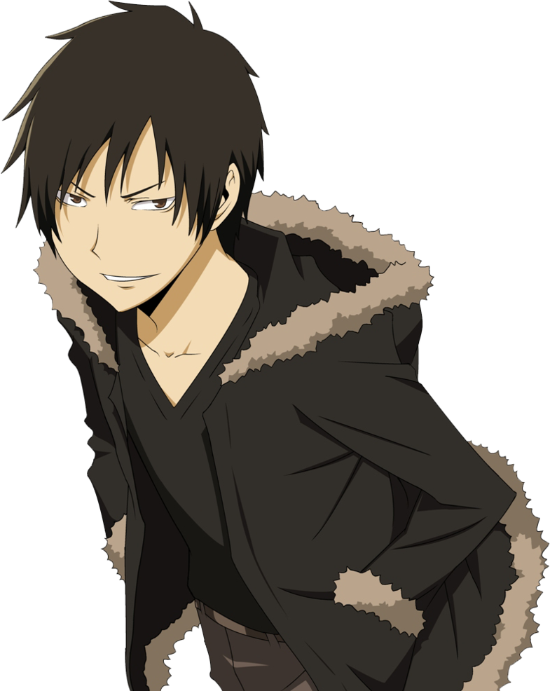 Durarara Fan Art Izaya Clipart (785x986), Png Download