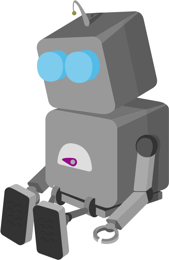 Useless Robot - Robot Clipart (1275x1275), Png Download