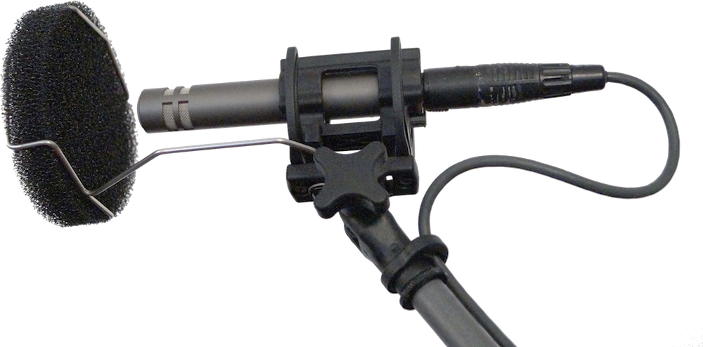 Use A Bbg For Pop Filter On Mkh50 P110 Inv 7hg - Sennheiser 416 Pop Filter Clipart (1000x494), Png Download