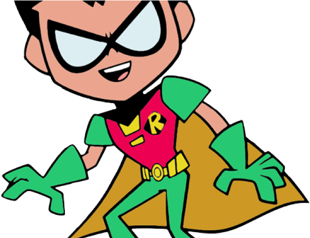 Cyborg Clipart Team Titans Go - Teen Titans Go Robin Png Transparent Png (640x480), Png Download