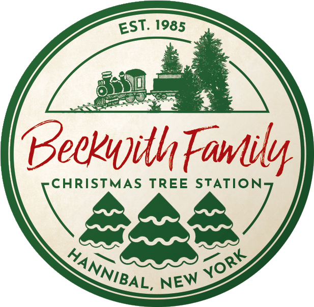 Beckwith Christmas Tree Station In Hannibal, New York - ตรา วิทยาลัย เทคนิค นางรอง Clipart (617x602), Png Download