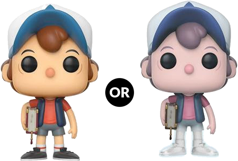 Funko Pop Vinyl Gravity Falls - Funko Pop Dipper Pines Chase Clipart (800x800), Png Download