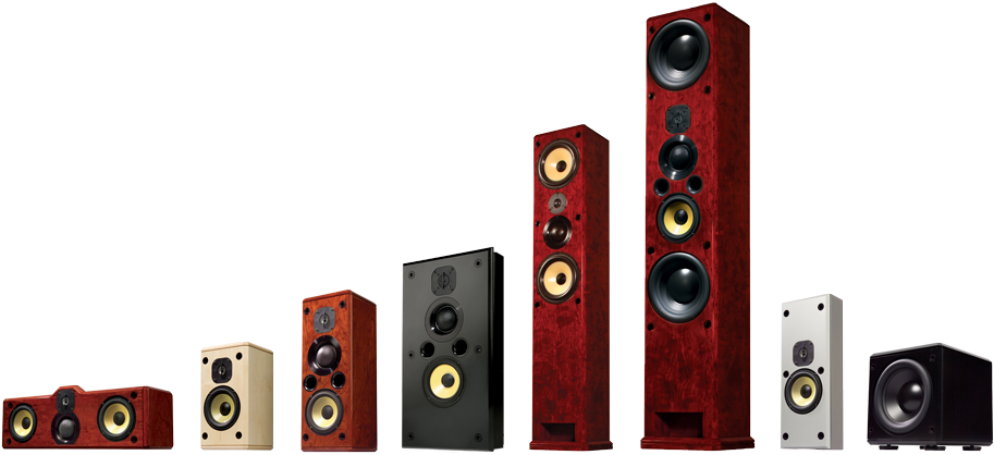 American Home Theater Speakers - American Home Theatre Clipart (935x442), Png Download