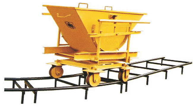 Hydraulic Concrete Block Machines Exporters In Coimbatore - Concrete Slab Trolley Clipart (650x527), Png Download