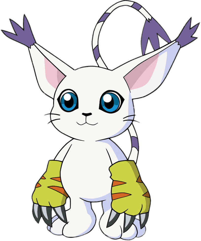 Digimon Character Gatomon - Digimon Gatomon Clipart (817x977), Png Download