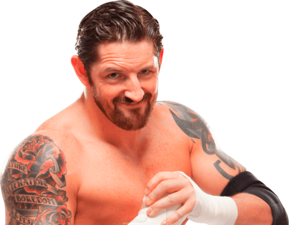 Bad News Barrett Tattoo Close Up - Wade Barrett Vs Baron Corbin Clipart (984x768), Png Download