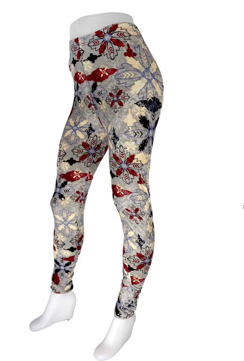 Pointsettia - Leggings Clipart (800x1200), Png Download