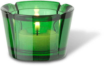 Gc Votive Dark Green Grand Cru - Candlestick Clipart (700x700), Png Download