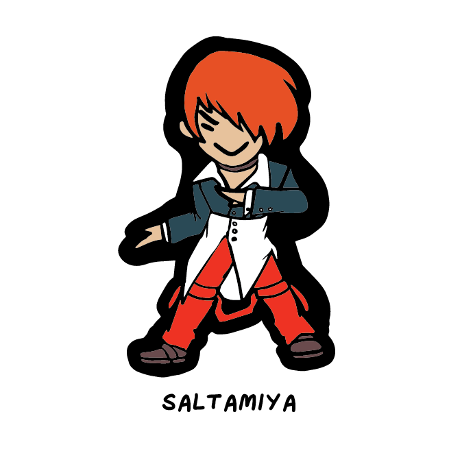 Classic Iori - Cartoon Clipart (655x655), Png Download