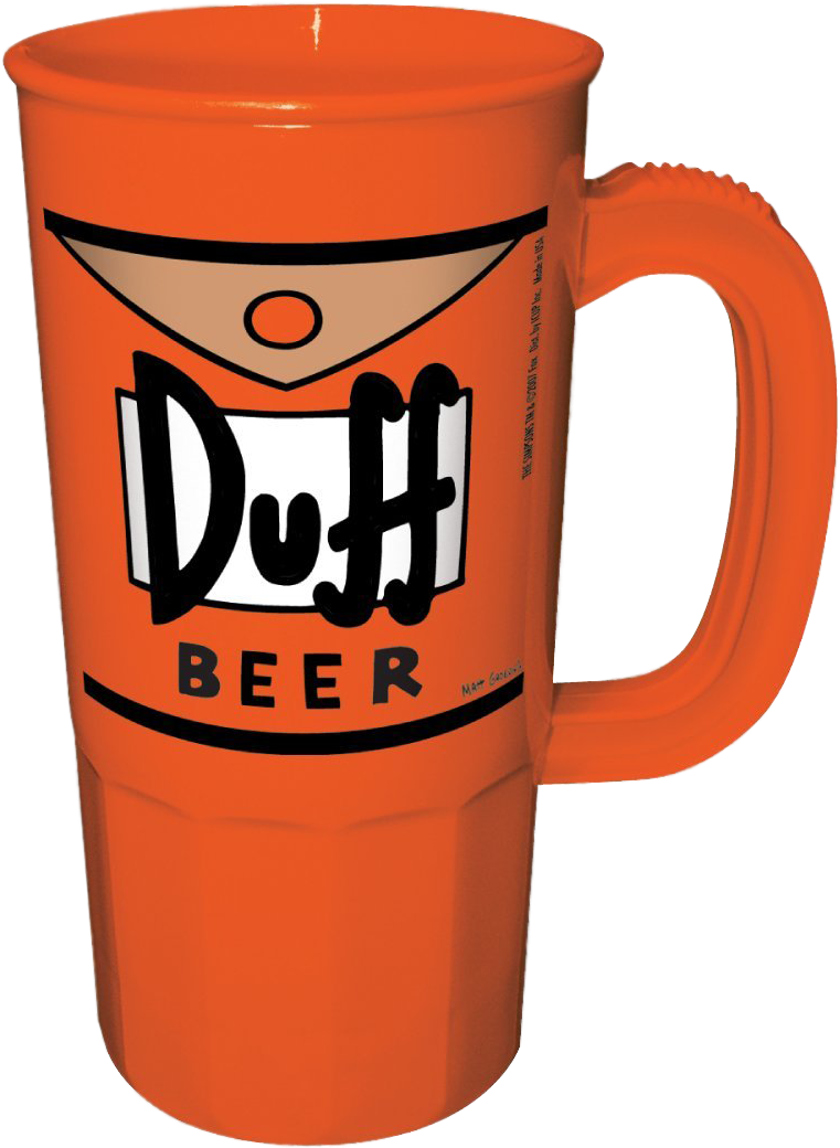 Duff Beer Plastic Stein - Duff Beer Clipart (1200x1200), Png Download