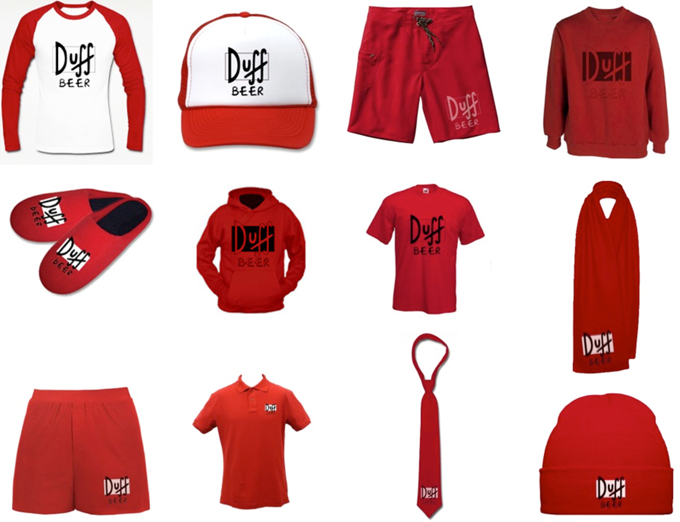 Duff Logo Beer Clipart (1398x1074), Png Download