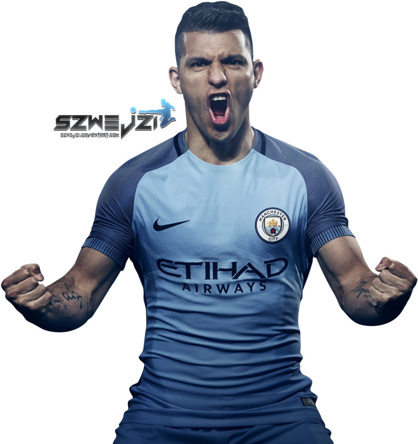 Aguero Png - Sergio Aguero 2016 Png Clipart (872x916), Png Download