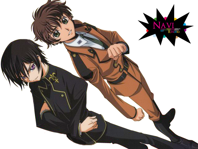 Code Geass Images Lelouch And Suzaku Wallpaper And - Code Geass Lelouch And Rai Clipart (640x480), Png Download