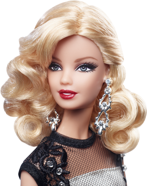 Doll Details - Barbie Dolls Wearing Beautiful Western Dresses Clipart (625x650), Png Download